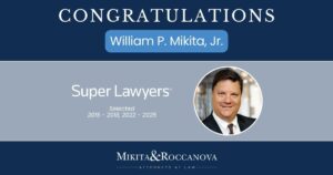 William P. Mikita, Esq. has been recognized as a top-rated personal injury lawyer and selected to the 2025 New Jersey Super Lawyers list